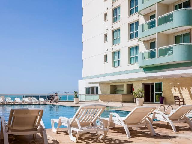 Flat Condominio Golden Macae Vista Mar De Luxo Ate 4 Pessoas Macaé Exterior foto